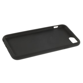 Zwarte autoband cover iPhone 6 Plus iPhone 6s Plus Silicone Autosporen hoesje