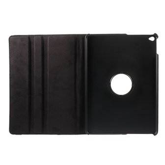Zwarte iPad Air 2 hoesje case met draaibare cover standaard
