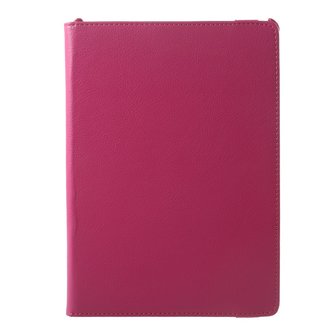 Roze iPad 2017 2018 case hoesje draaibare cover standaard