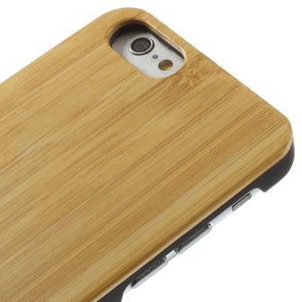 Bamboe hardcase iPhone 6 6s cover echt hout