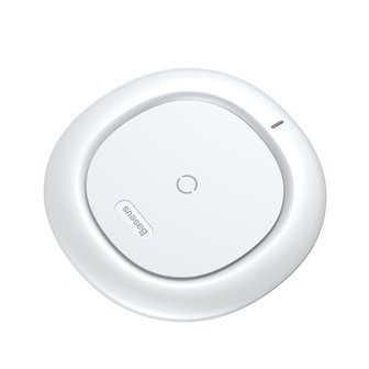 Baseus UFO Universele draadloze Qi oplaad pad - Wit