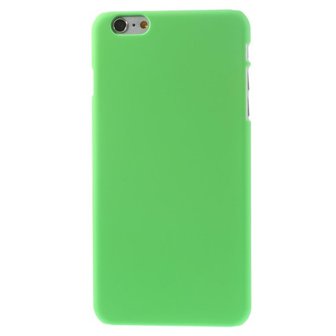 Stevige gekleurde hardcase iPhone 6 Plus 6s Plus Hoesje - Groen
