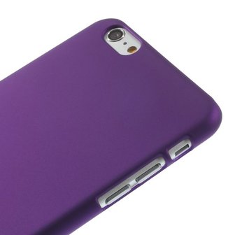 Stevige gekleurde hardcase iPhone 6 Plus 6s Plus Hoesje - Paars
