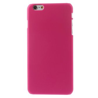 Stevige gekleurde hardcase iPhone 6 Plus 6s Plus Hoesje - Roze