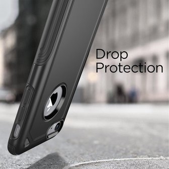 Shockproof Pro Armor hoesje voor iPhone 7 8 SE 2020 SE 2022 - Black case
