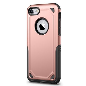 Shockproof hoesje Pro Armor iPhone 7 8 SE 2020 SE 2022 - Protection Case Rose Gold