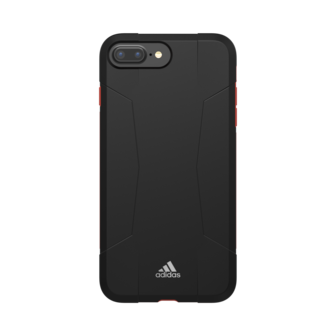 Adidas Solo Case iPhone 6 Plus 6s Plus 7 Plus 8 Plus - Zwart Rood