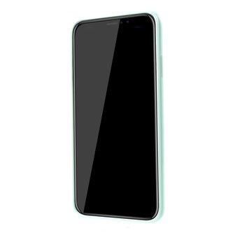 Flexibel TPU hoesje iPhone XS Max Case - Cyaan