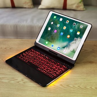 QWERTY Keyboard toetsenbord bluetooth case backlight iPad Pro 10.5 inch & iPad Air 3 (2019)