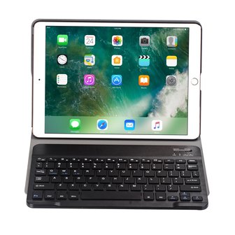 QWERTY Keyboard Case iPad Pro 10.5 inch & iPad Air 3 (2019) - Magnetisch toetsenbord hoes zwart