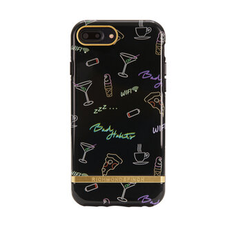 Richmond & Finch Bad Habits Hoesje iPhone 6 Plus 6s Plus 7 Plus 8 Plus Case - Zwart