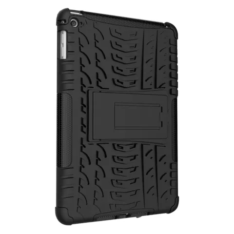 Bandprofiel hoes grip kickstand TPU kunststof iPad mini 4 5 Case - Zwart