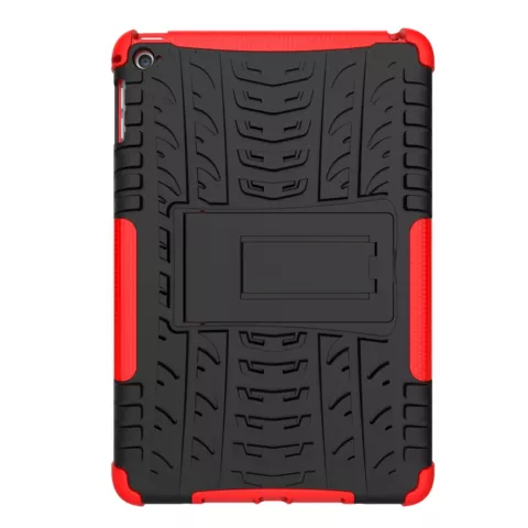 Bandprofiel hoes grip kickstand TPU kunststof iPad mini 4 5 Case - Rood