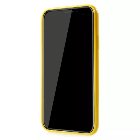 Simpel TPU bescherming hoesje iPhone XR - Geel