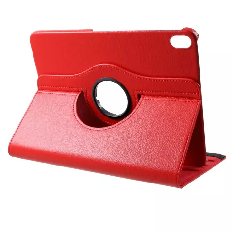 360 Rotating bookcase iPad Pro 11 inch (2018 2020 2021 2022) &amp; iPad Air 4 en iPad Air 5 - Rood