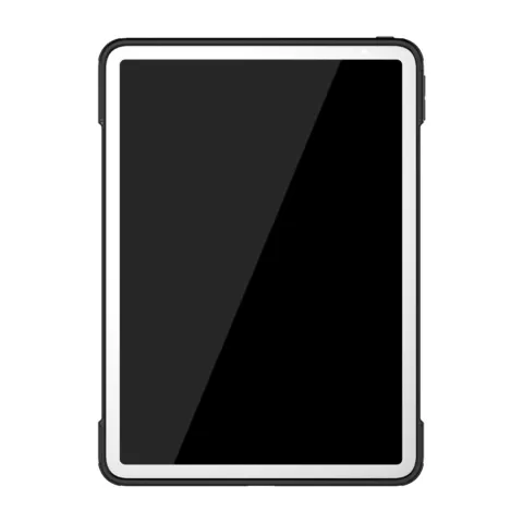 Hybride TPU Polycarbonaat geschikt voor iPad Pro 11-inch 2018 Case Hoes - Profiel Zwart Standaard