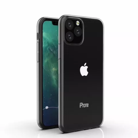 Transparant TPU hoesje iPhone 11 - Doorzichtig