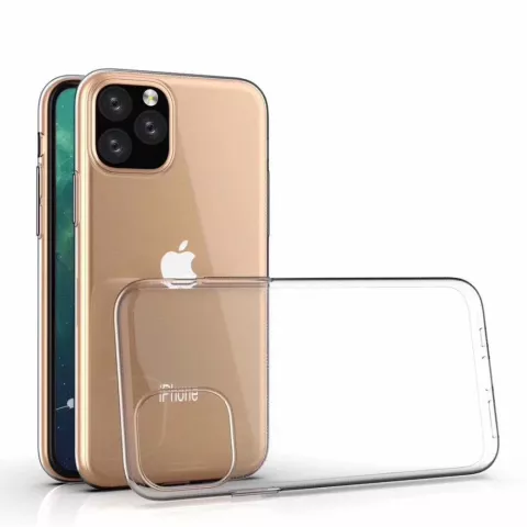 Transparant TPU hoesje iPhone 11 - Doorzichtig