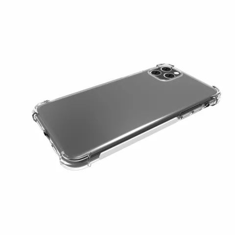 Transparant case shockproof TPU hoes iPhone 11 Pro Max - Doorzichtig