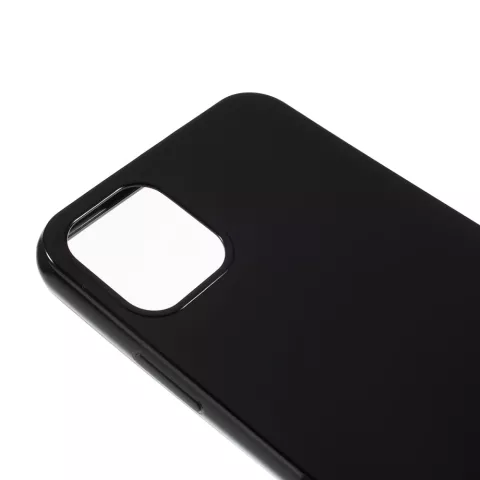 Backcover bescherming simpel TPU hoesje iPhone 11 Pro Max - Zwart