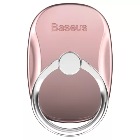 Baseus Telefoongrip 360 graden draaiend - Ros&eacute; Goud