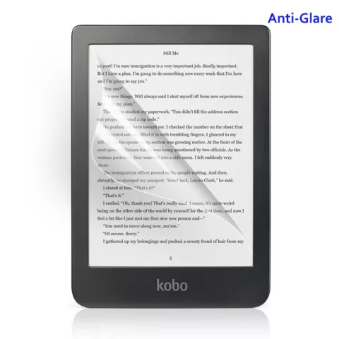 Screenprotector e-reader Mat folie Kobo Clara HD 6 2018 - Bescherming folie