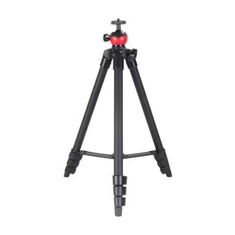 Zomei T60 draagbare tripod draaibaar statief aluminium camera - Zwart Rood