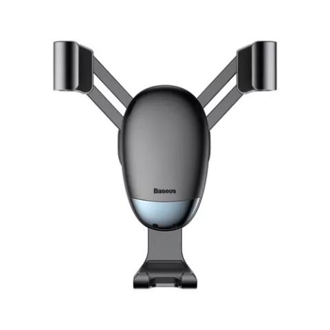 Baseus mini telefoonhouder smartphone airco ventilatie - Zwart