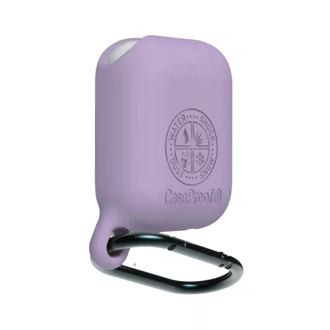 CaseProof Waterproof Airpods 1e en 2e generatie case - Violet