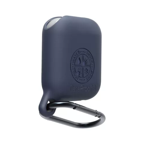 CaseProof Waterproof Airpods 1e en 2e generatie case - Donker Blauw