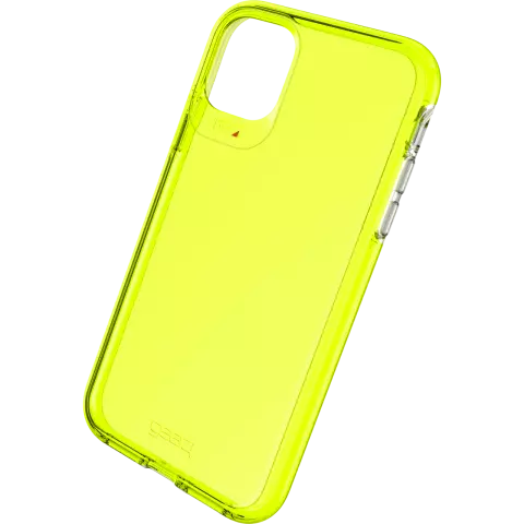 Gear4 Crystal Palace Neon Case Shockproof Hoesje iPhone 11 - Geel