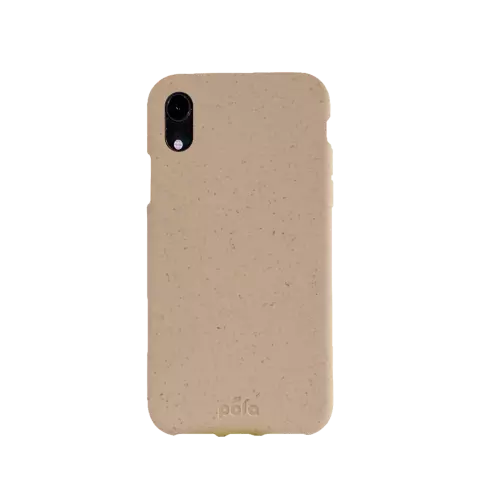Pela Eco Milieuvriendelijk Case Biologisch Afbreekbaar Beschermend Hoesje geschikt voor iPhone 11 - Zand