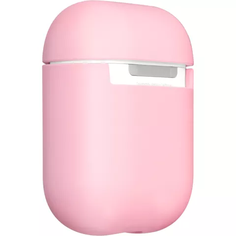 Laut Huex pastel hoes bescherming case geschikt voor AirPods - Lichtroze