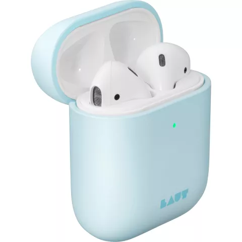 Laut Huex pastel hoes bescherming case Airpods - Lichtblauw