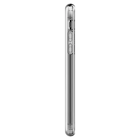 Spigen Liquid Crystal case beschermhoes dun TPU geschikt voor iPhone X XS - Transparant
