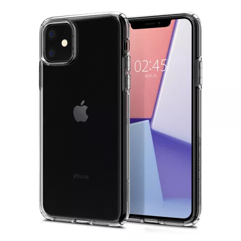 Spigen Liquid Crystal case beschermhoes dun TPU iPhone 11 - Transparant