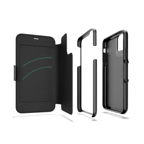 Gear4 Oxford Eco Case Hoesje Booktype geschikt voor iPhone 11 Pro Max - Zwart