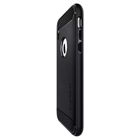 Spigen Armor case beschermhoesje schokbestendig iPhone X XS - Zwart