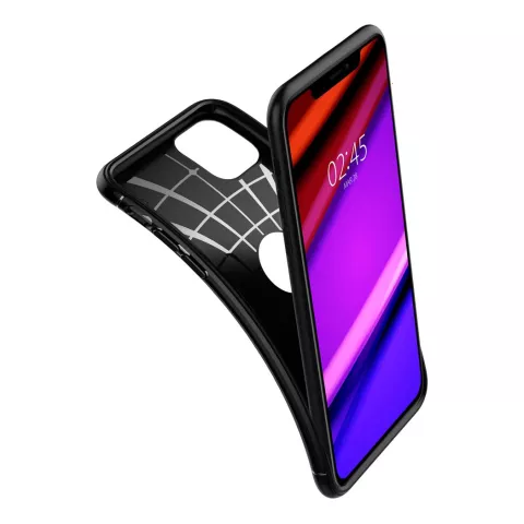 Spigen Armor case beschermhoesje schokbestendig geschikt voor iPhone 11 - Zwart