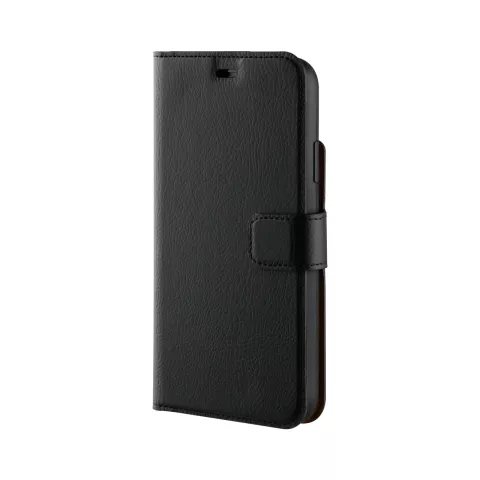 Xqisit wallet pasjeshouder hoesje iPhone 11 Pro Max - Zwart