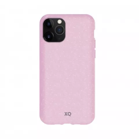 Xqisit ECO Flex Case Biologisch Afbreekbaar Beschermend Hoesje iPhone 11 Pro - Roze