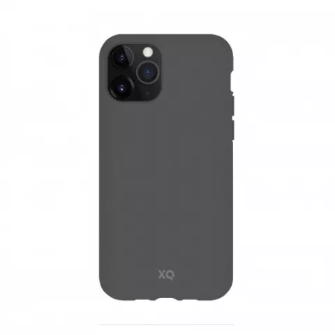 Xqisit ECO Flex Case Biologisch Afbreekbaar Beschermend Hoesje iPhone 11 Pro Max - Grijs