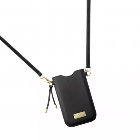 Laut pouch sleeve ketting hoesje tas universeel smartphone - Zwart