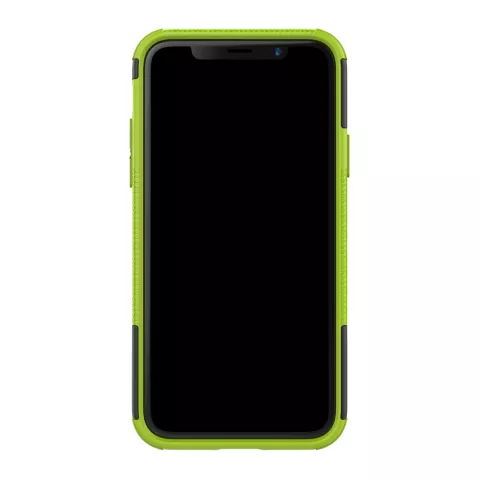 Shockproof bescherming hoesje iPhone X XS case - Groen