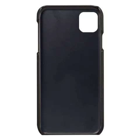 Duo Cardslot Wallet Portemonnee iPhone 11 Pro Max hoesje - Zwart Bescherming