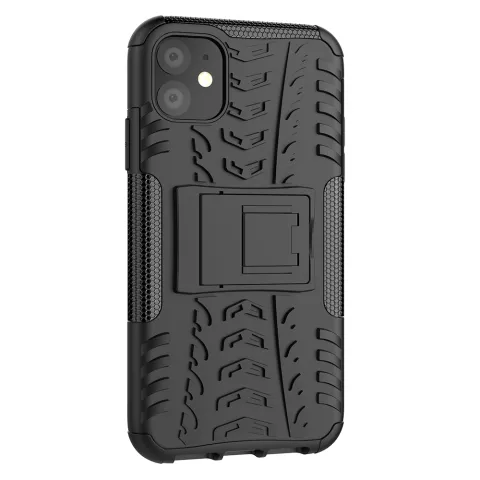 Shockproof bescherming hoesje iPhone 11 case - Zwart