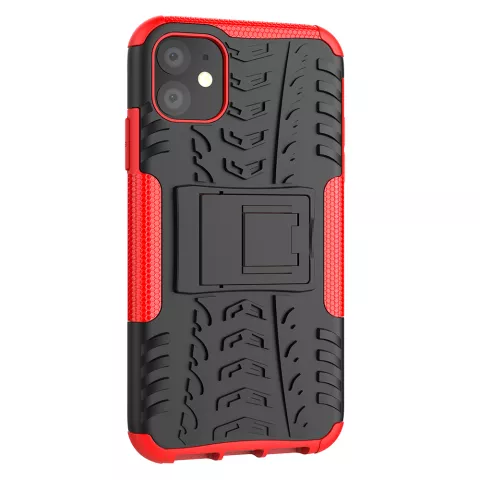 Shockproof bescherming hoesje iPhone 11 case - Rood