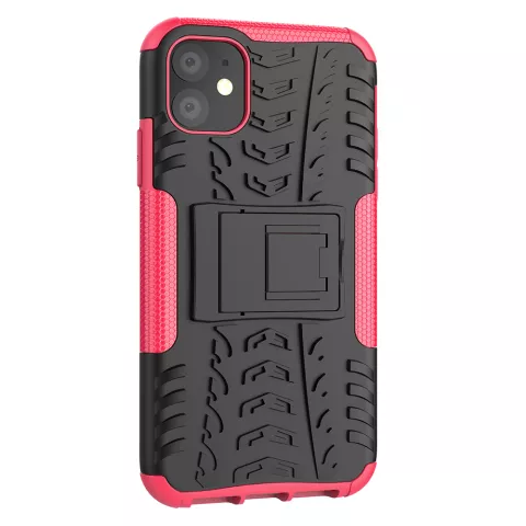 Shockproof bescherming hoesje iPhone 11 case - Roze goud