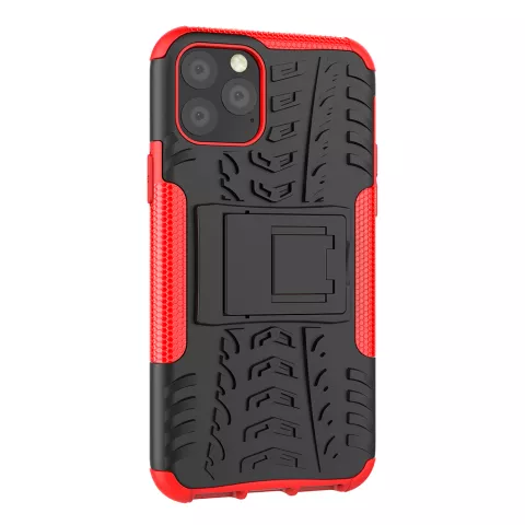 Shockproof bescherming hoesje geschikt voor iPhone 11 Pro case - Rood
