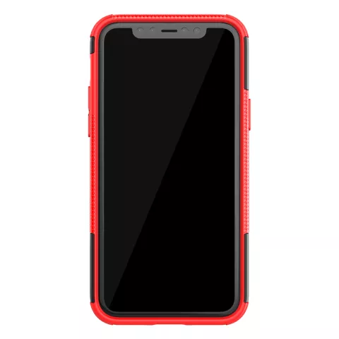 Shockproof bescherming hoesje geschikt voor iPhone 11 Pro case - Rood